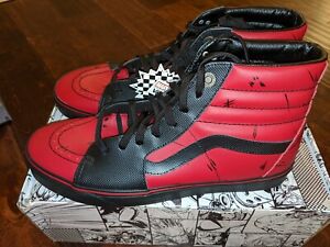 Detail Deadpool Shoes Vans Nomer 6