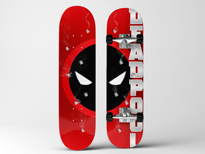 Deadpool Skateboard - KibrisPDR