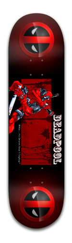 Detail Deadpool Skateboard Nomer 2