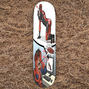 Detail Deadpool Skateboard Nomer 24