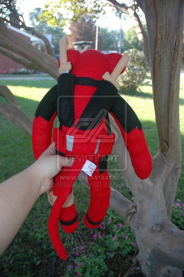 Detail Deadpool Sock Monkey Nomer 15