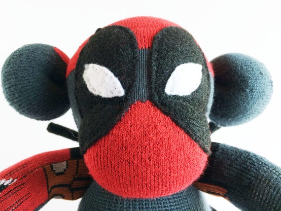 Detail Deadpool Sock Monkey Nomer 4