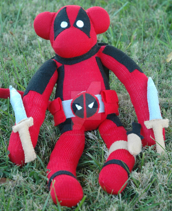 Detail Deadpool Sock Monkey Nomer 6