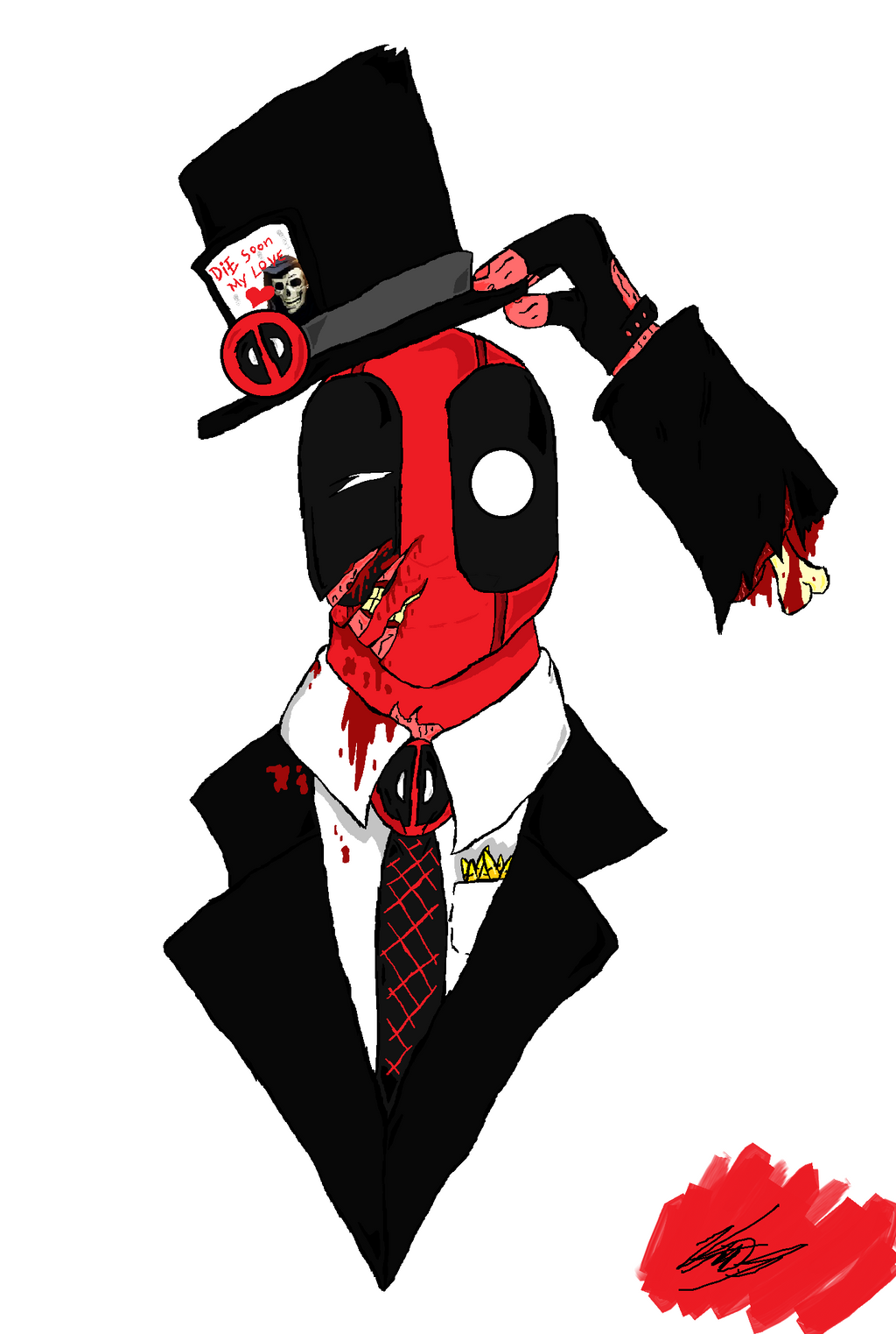 Detail Deadpool Sombrero Nomer 25