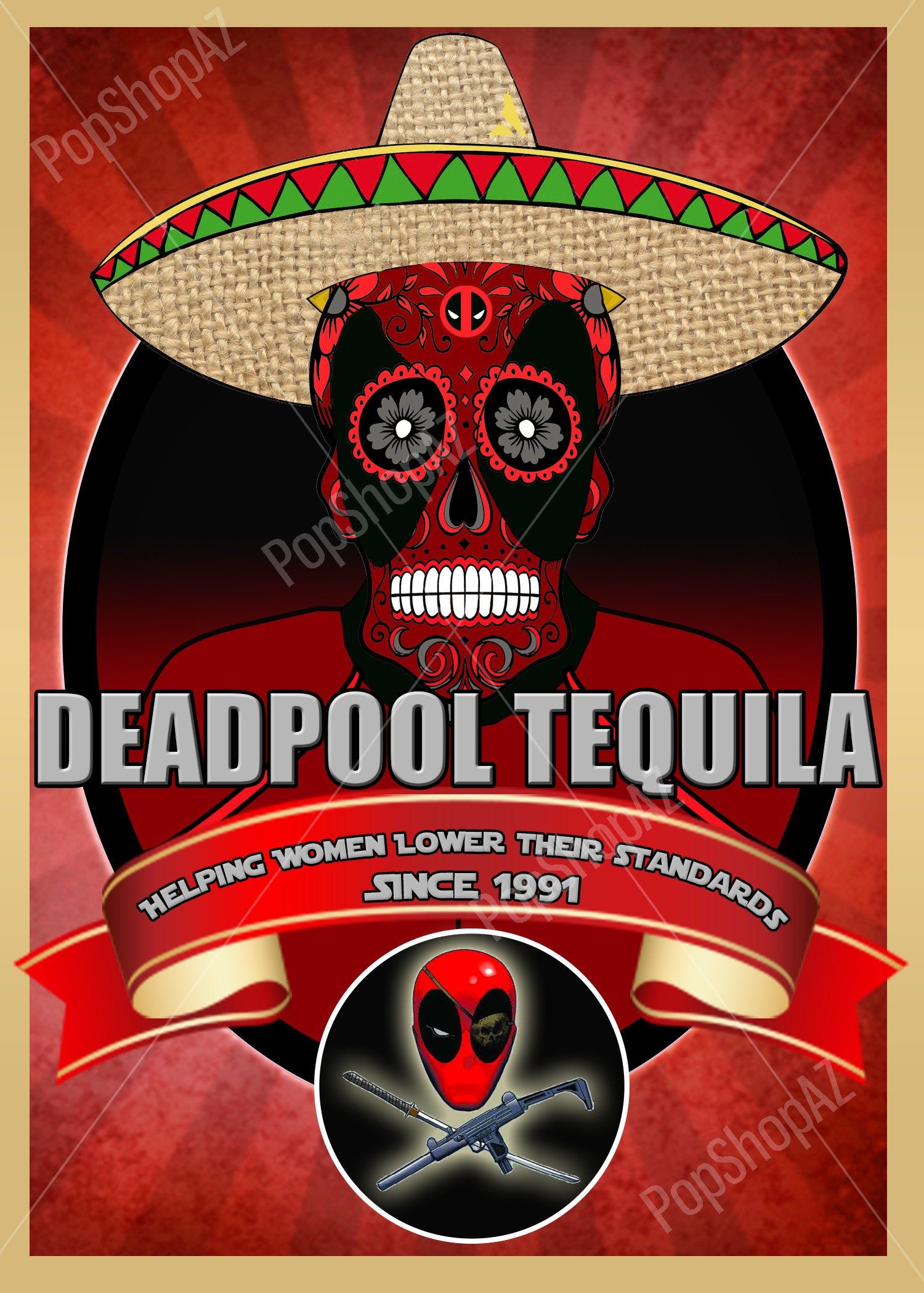 Detail Deadpool Sombrero Nomer 10