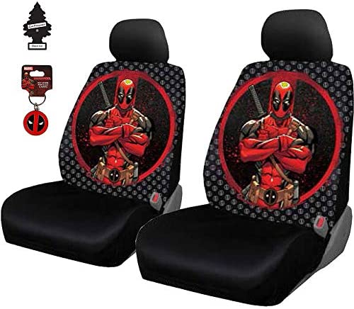 Detail Deadpool Steering Wheel Cover Nomer 11