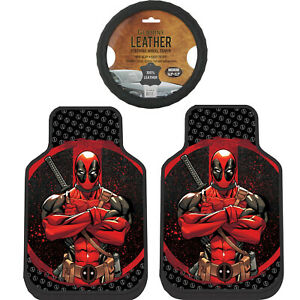 Detail Deadpool Steering Wheel Cover Nomer 13