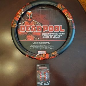 Detail Deadpool Steering Wheel Cover Nomer 15