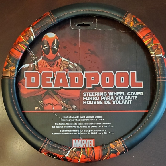 Detail Deadpool Steering Wheel Cover Nomer 24