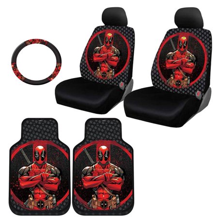 Detail Deadpool Steering Wheel Cover Nomer 37