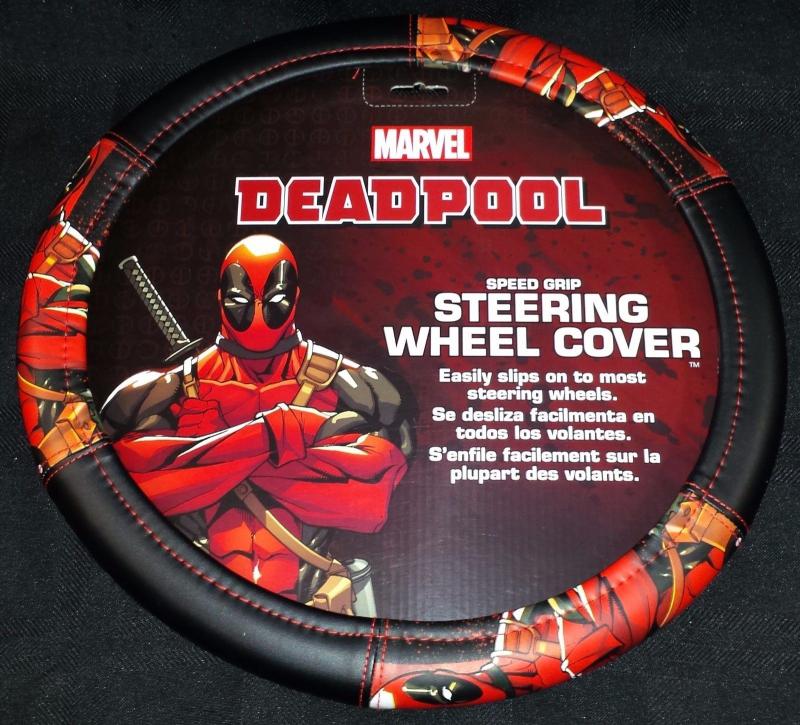 Detail Deadpool Steering Wheel Cover Nomer 5