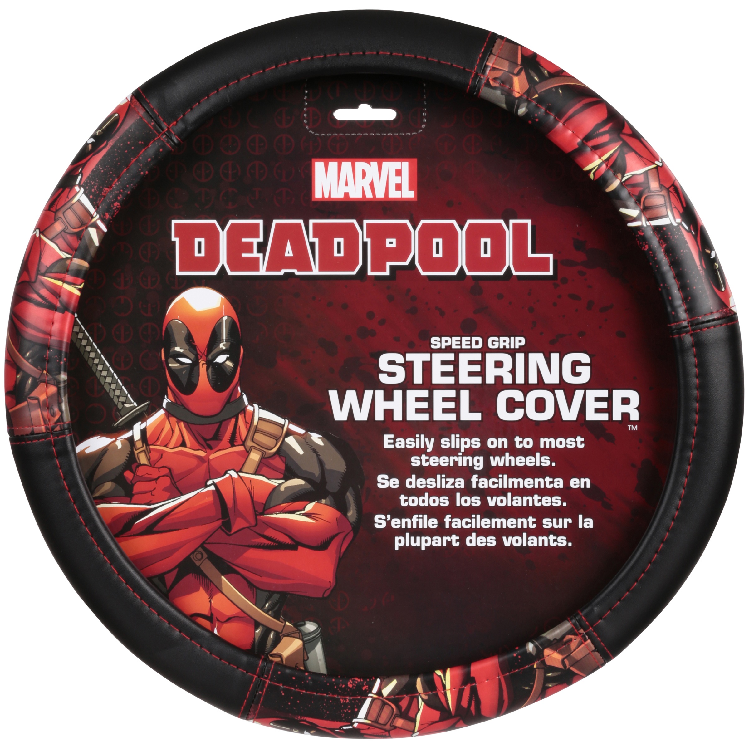 Detail Deadpool Steering Wheel Cover Nomer 41