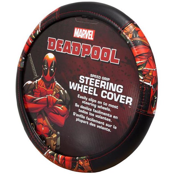 Detail Deadpool Steering Wheel Cover Nomer 6