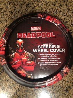 Detail Deadpool Steering Wheel Cover Nomer 8