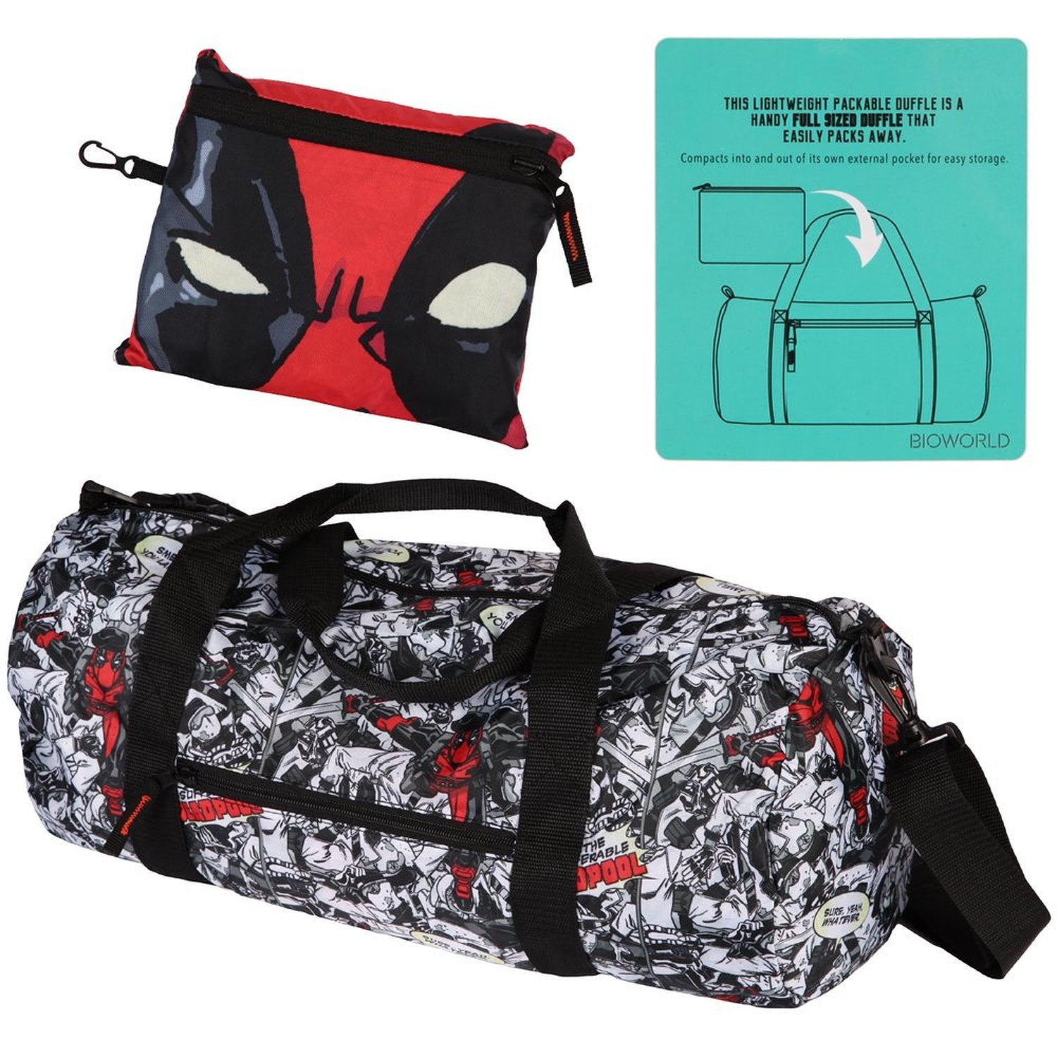 Detail Deadpool Suitcase Nomer 18