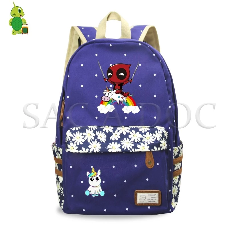 Detail Deadpool Unicorn Backpack Nomer 33