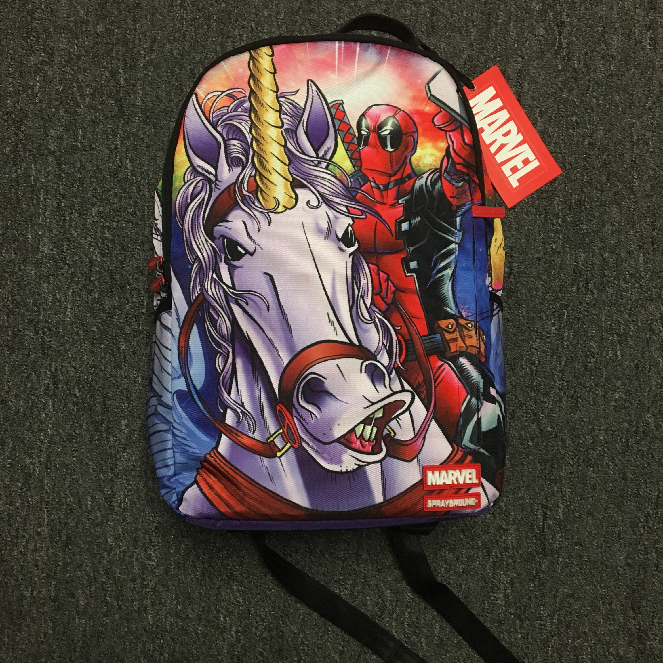 Detail Deadpool Unicorn Backpack Nomer 35