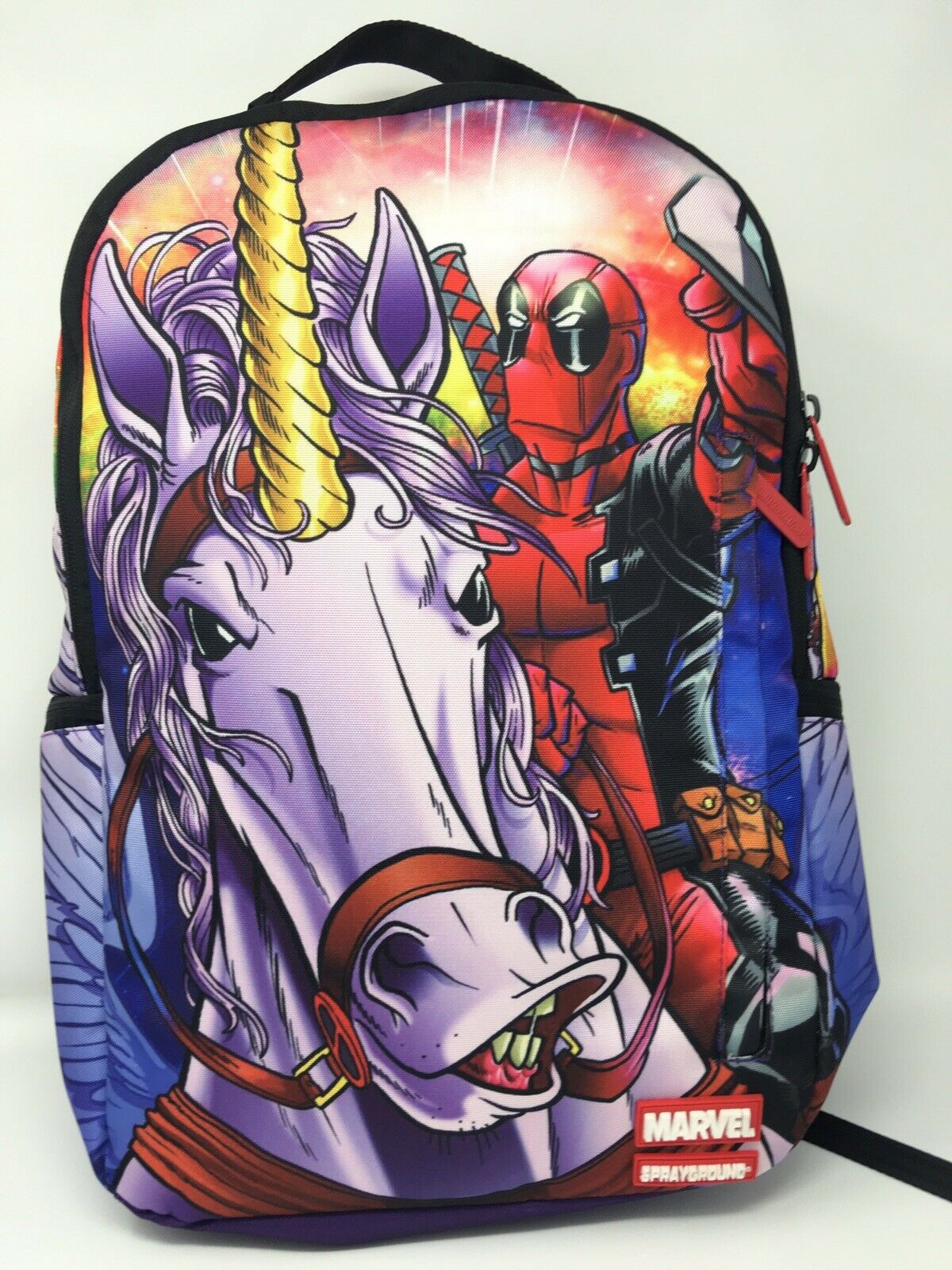 Detail Deadpool Unicorn Backpack Nomer 5
