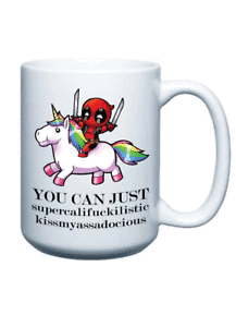 Deadpool Unicorn Mug - KibrisPDR