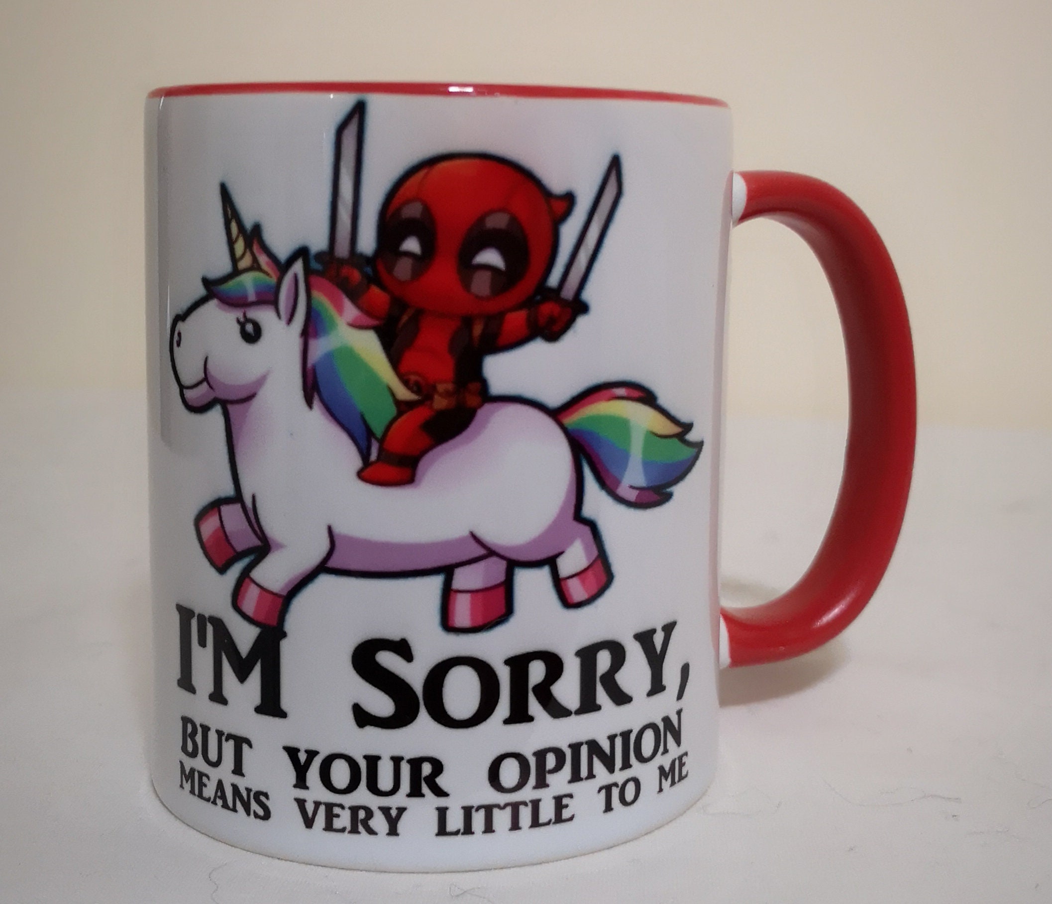 Detail Deadpool Unicorn Mug Nomer 3