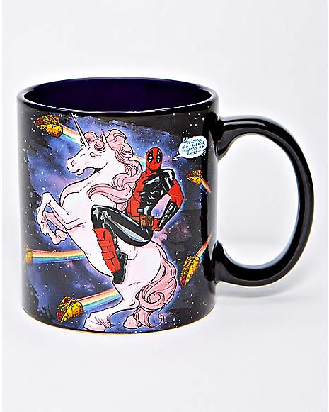 Detail Deadpool Unicorn Mug Nomer 9