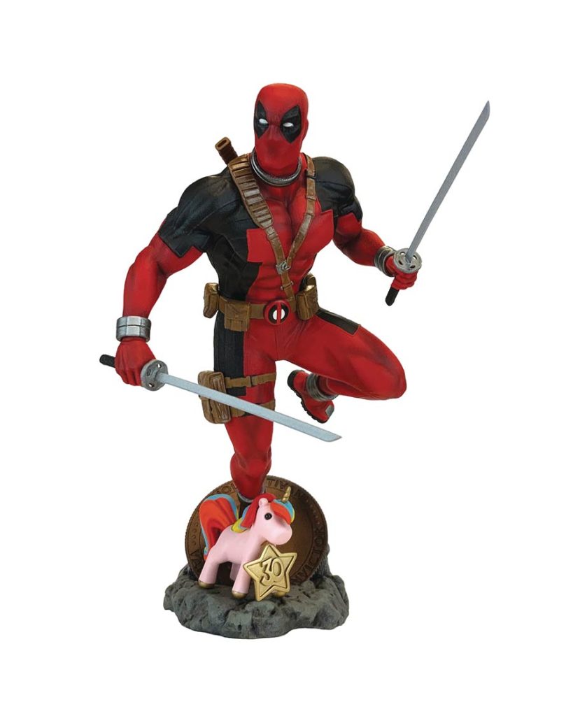 Detail Deadpool Unicorn Statue Nomer 23