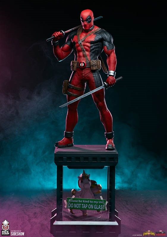 Detail Deadpool Unicorn Statue Nomer 34