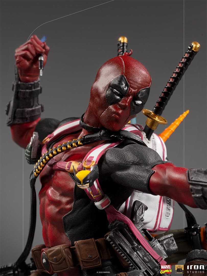 Detail Deadpool Unicorn Statue Nomer 37