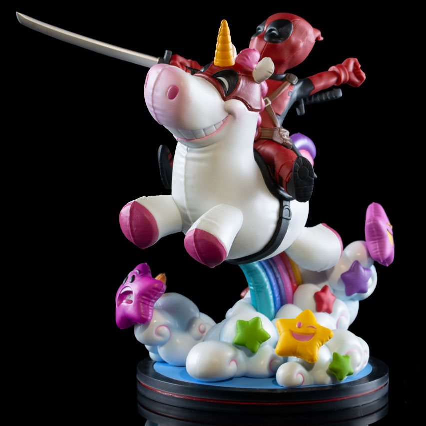 Detail Deadpool Unicorn Statue Nomer 5