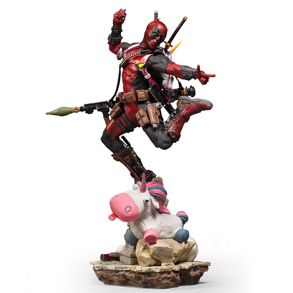 Detail Deadpool Unicorn Statue Nomer 6