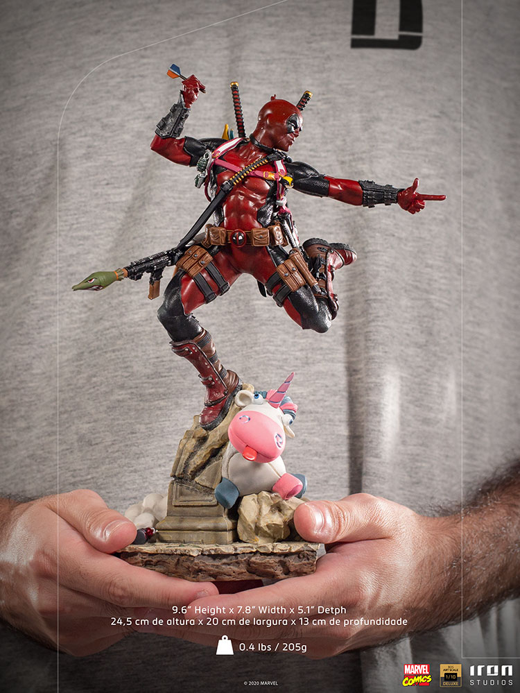 Detail Deadpool Unicorn Statue Nomer 47