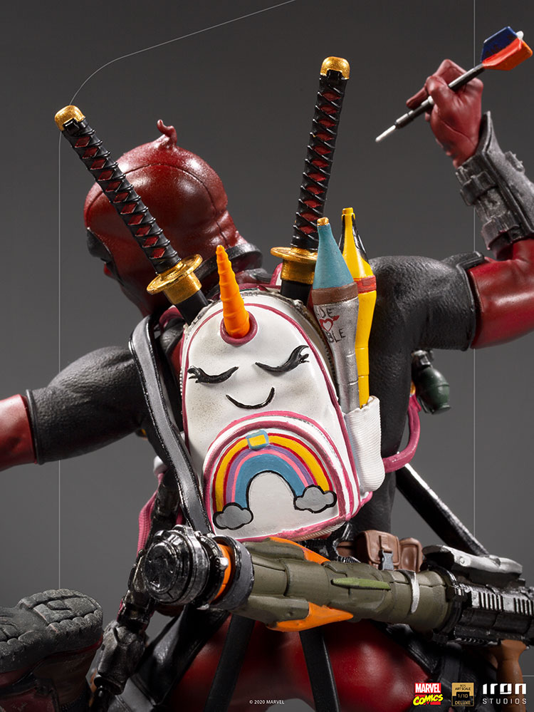 Detail Deadpool Unicorn Statue Nomer 49