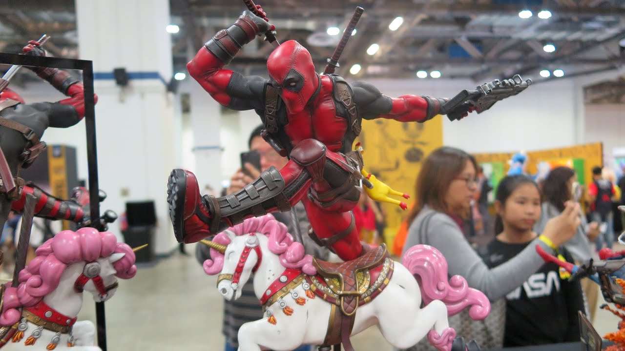 Detail Deadpool Unicorn Statue Nomer 53