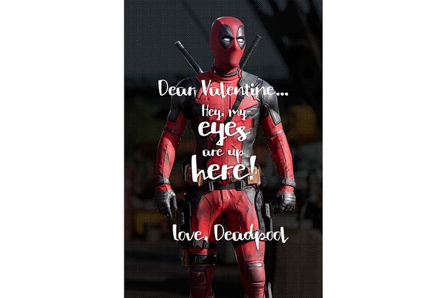 Detail Deadpool Valentines Card Nomer 11