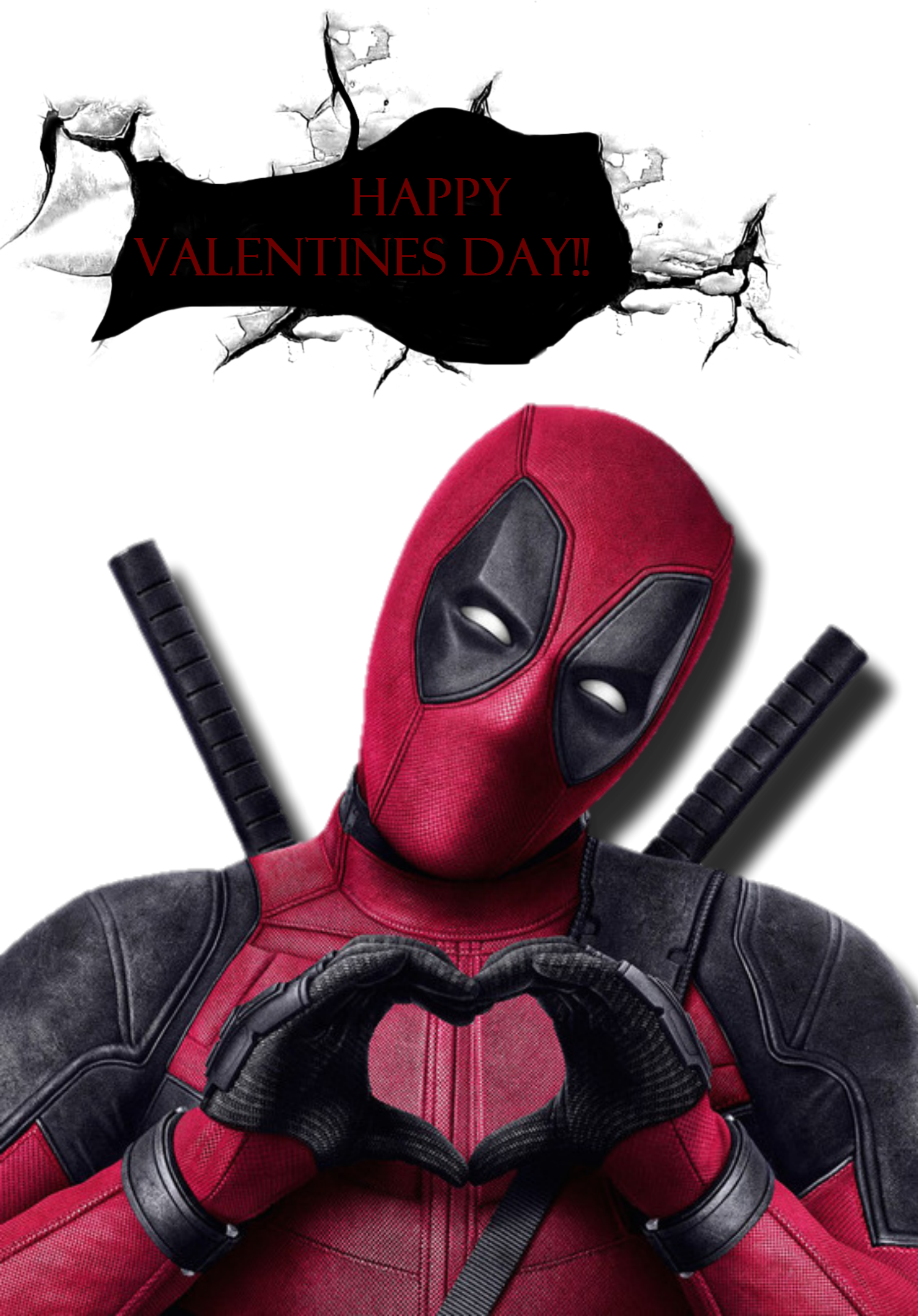 Detail Deadpool Valentines Card Nomer 23