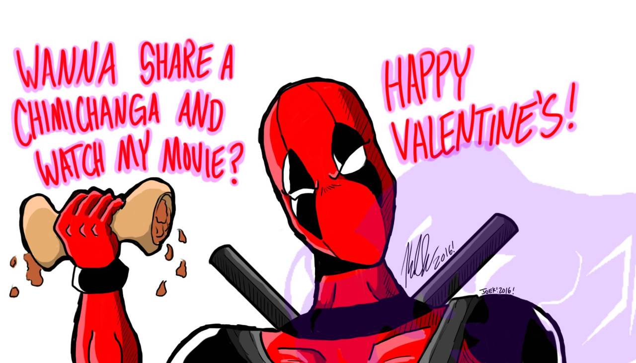 Detail Deadpool Valentines Card Nomer 45