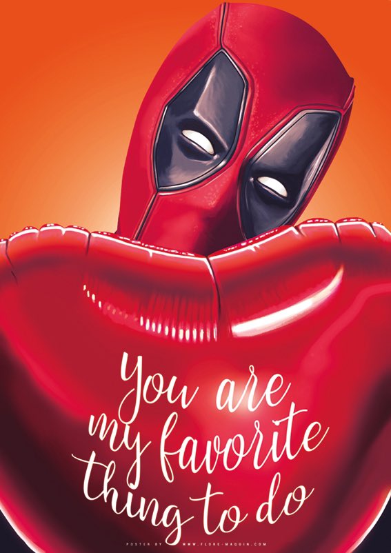 Detail Deadpool Valentines Card Nomer 54