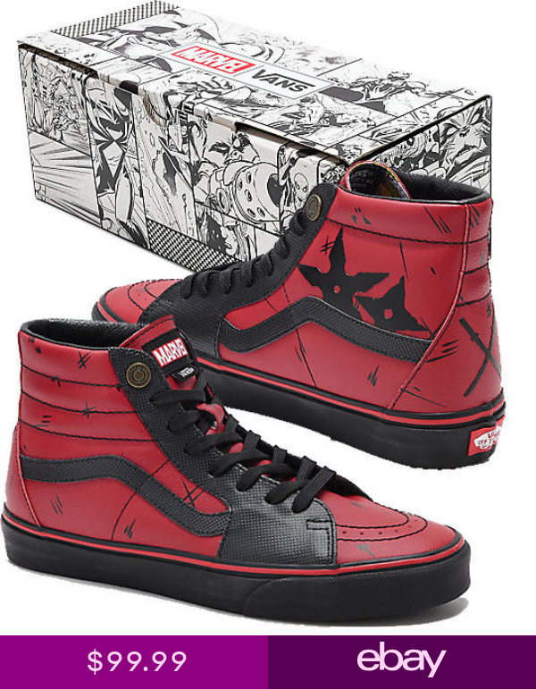 Detail Deadpool Vans Nomer 11