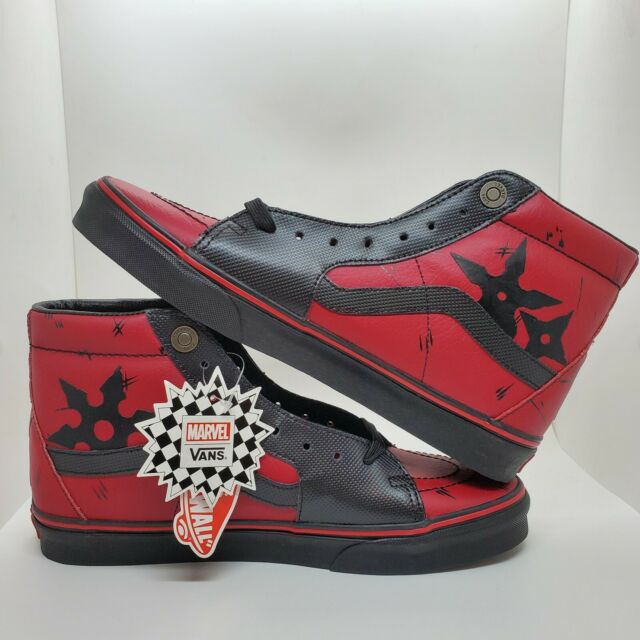 Detail Deadpool Vans Nomer 23