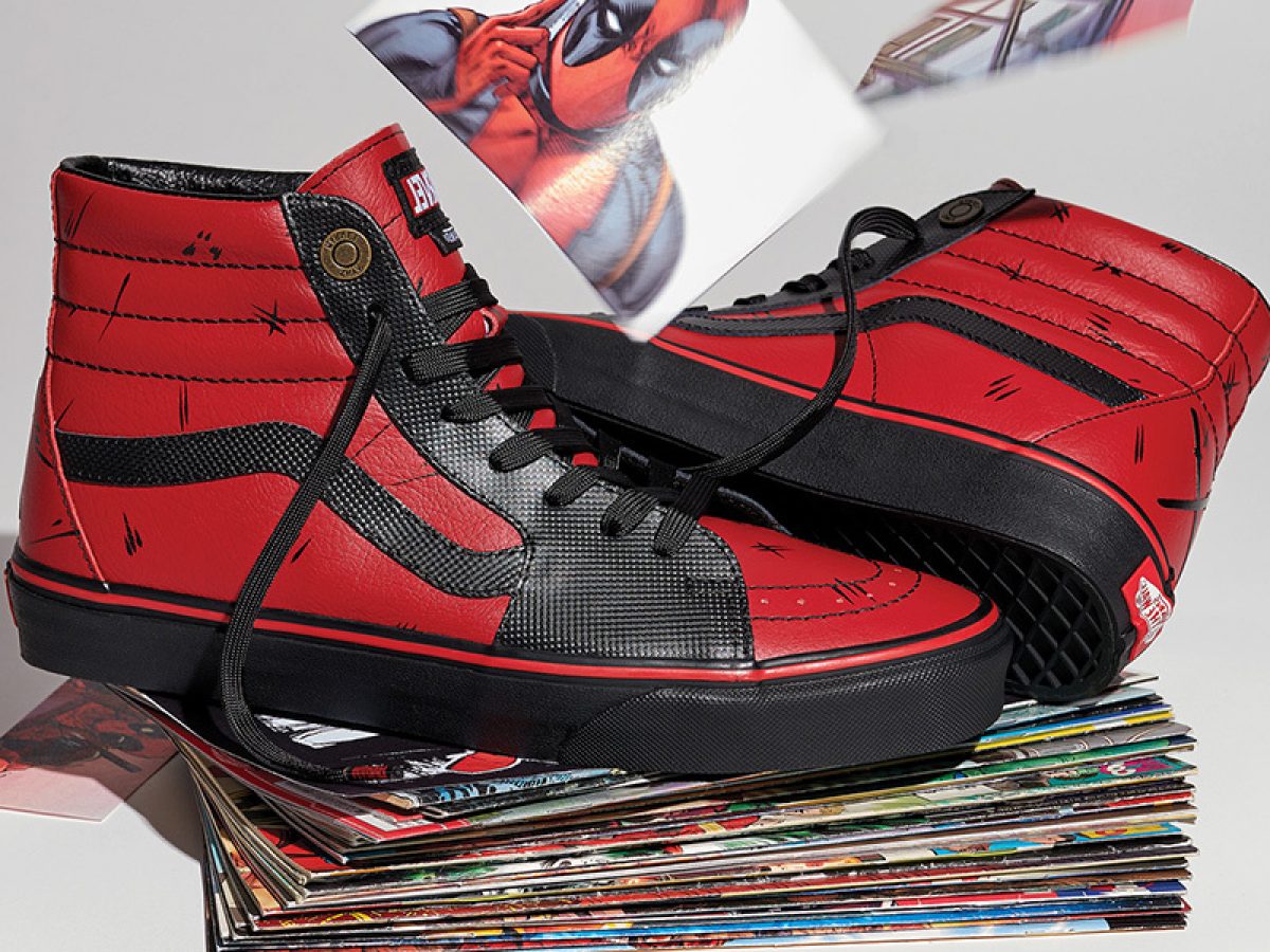 Detail Deadpool Vans Nomer 25