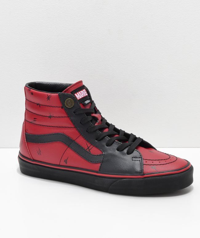 Detail Deadpool Vans Nomer 4