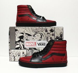 Detail Deadpool Vans Nomer 5