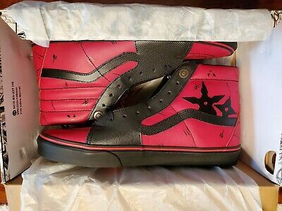 Detail Deadpool Vans Nomer 40