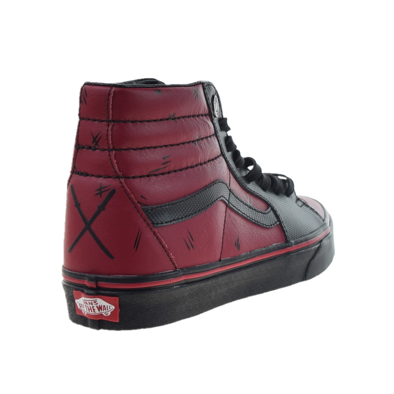 Detail Deadpool Vans Nomer 41