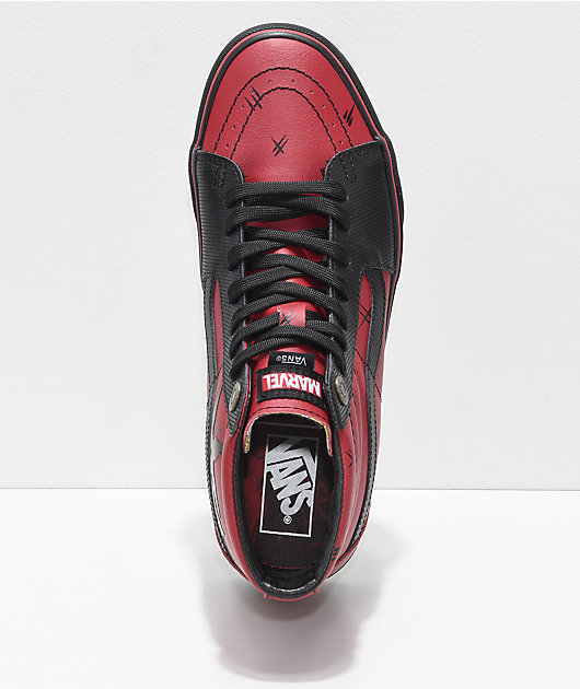 Detail Deadpool Vans Shoes Nomer 20