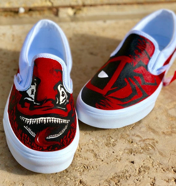 Detail Deadpool Vans Shoes Nomer 32