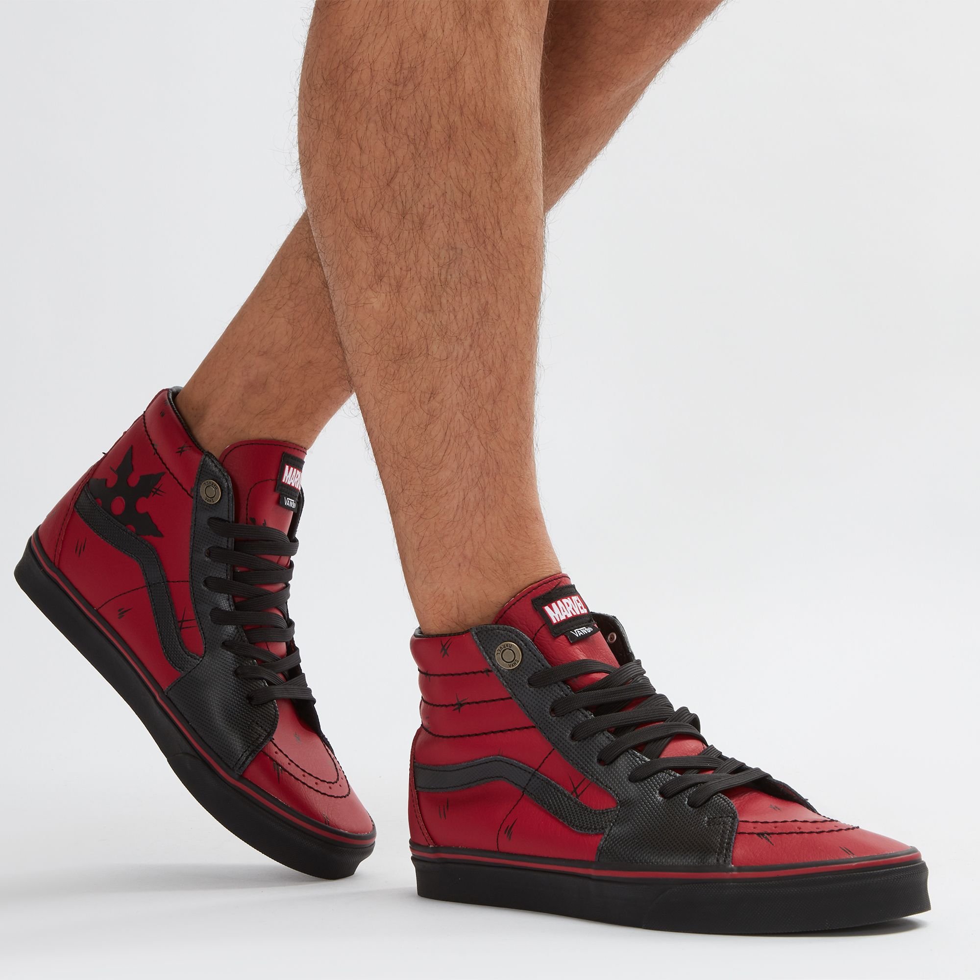 Detail Deadpool Vans Shoes Nomer 5