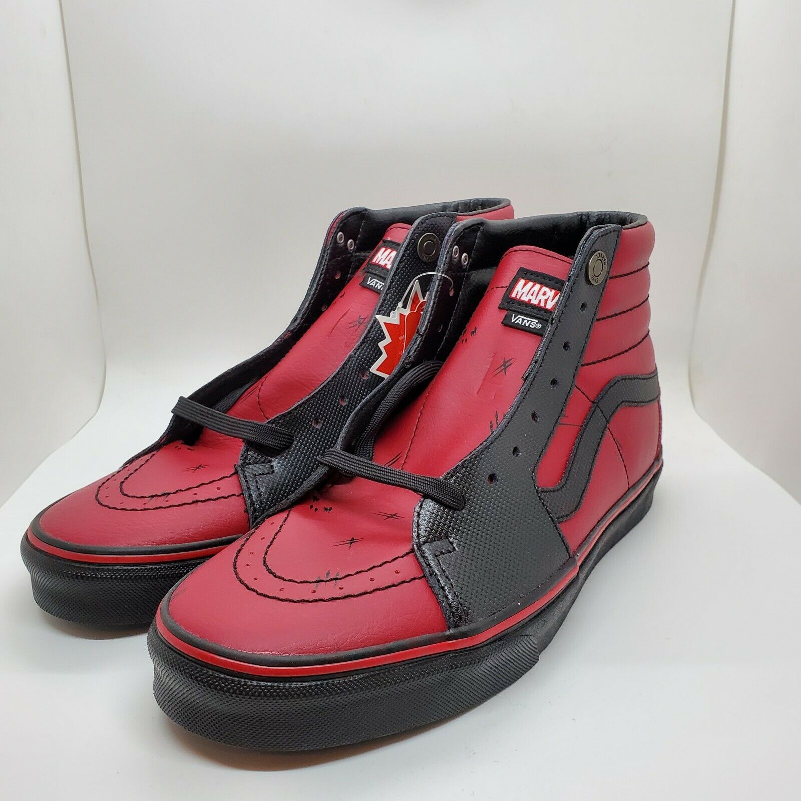 Detail Deadpool Vans Shoes Nomer 48