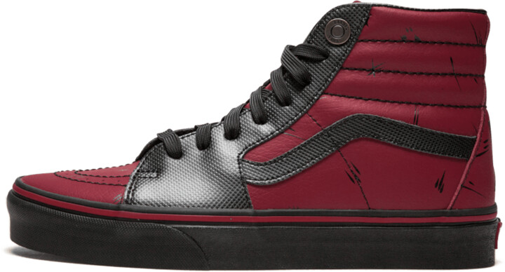 Detail Deadpool Vans Shoes Nomer 52