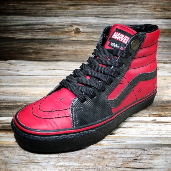 Detail Deadpool Vans Size 12 Nomer 25
